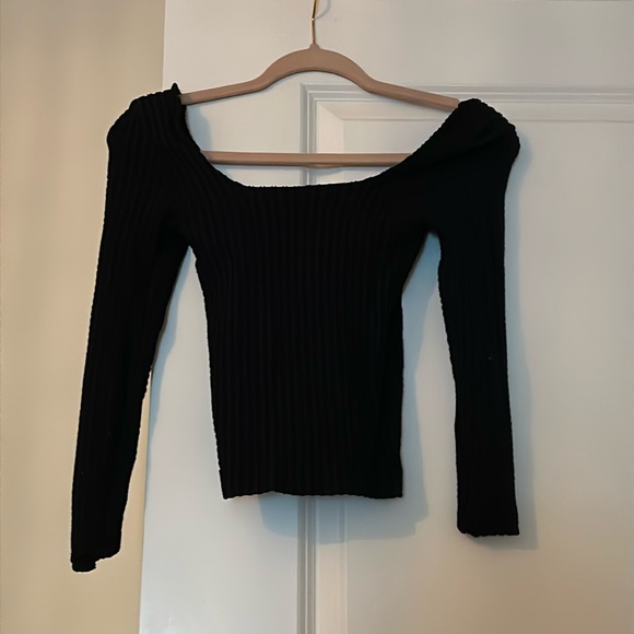 Stretch Free People top (built in bra) - Picture 1 of 3
